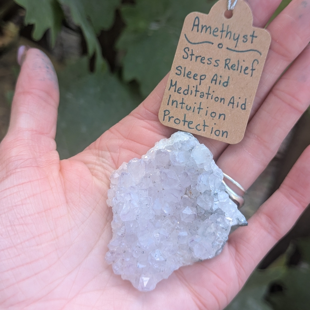 Amethyst Crystal Cluster